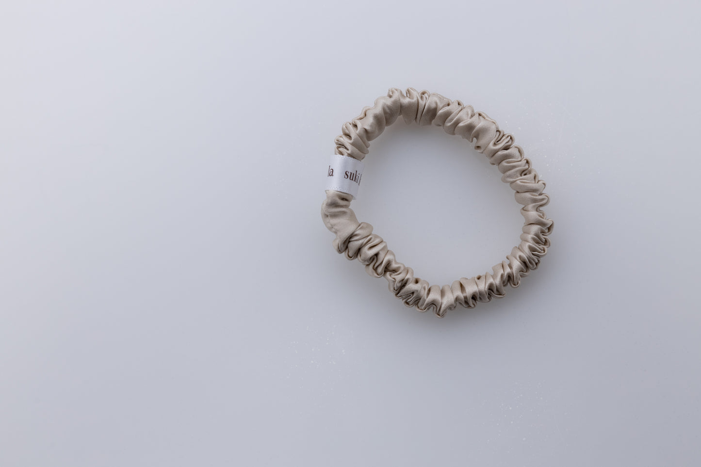 Small Luxe Silk Scrunchie