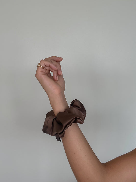 Large Luxe Silk Scrunchie
