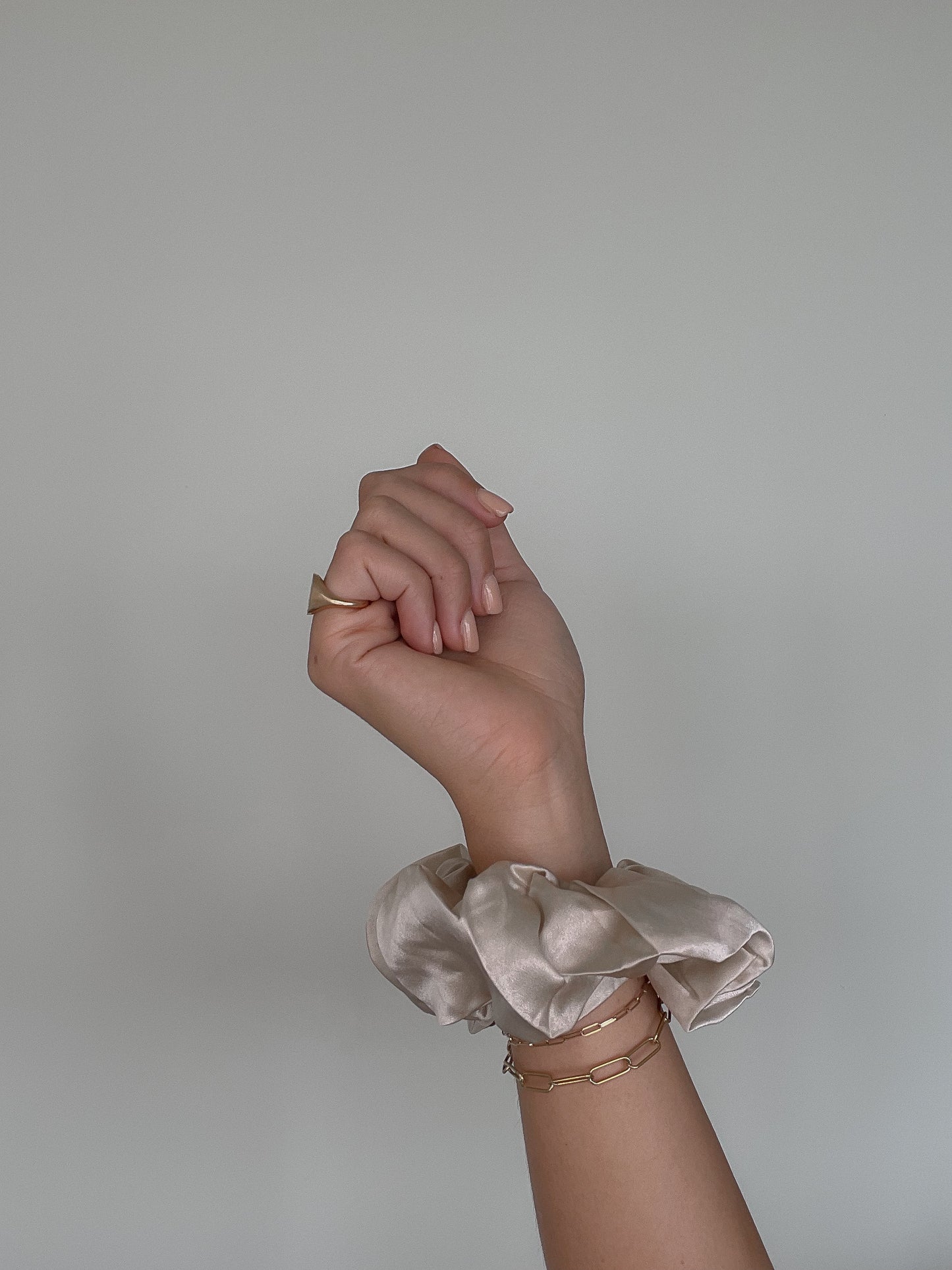Large Luxe Silk Scrunchie
