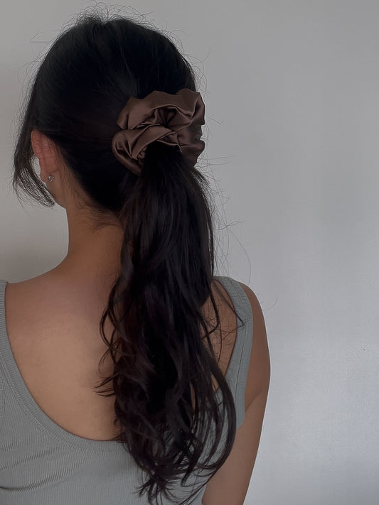 Large Luxe Silk Scrunchie