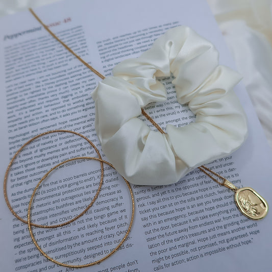 Luxe Silk Scrunchie